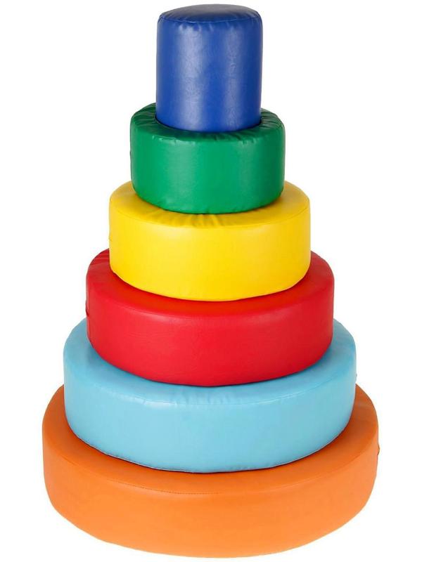 Мягкий модуль «Пирамидка», МИКС