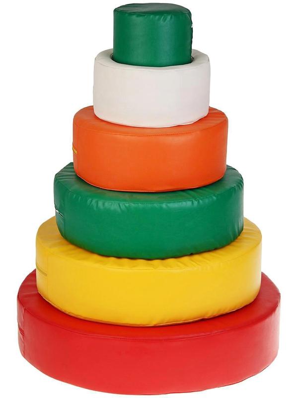 Мягкий модуль «Пирамидка», МИКС