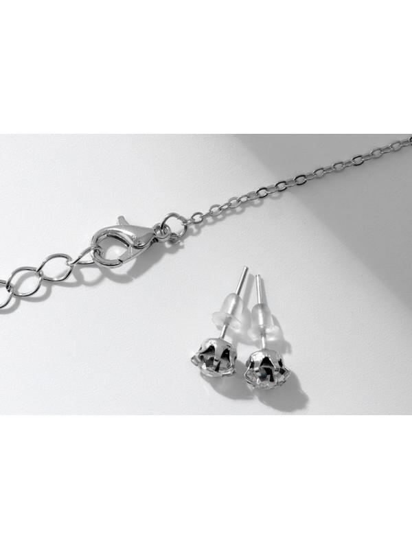 Гарнитур 2 предмета: серьги, кулон 