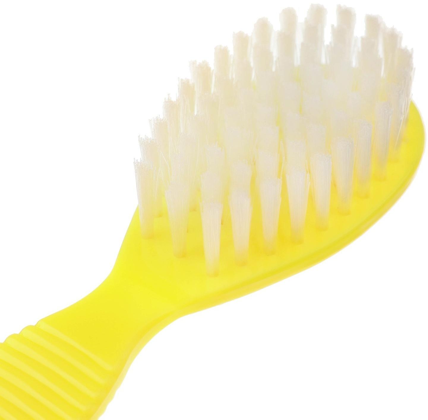 Расчёска детская + массажная щётка для волос, от 0 мес., цвет МИКС