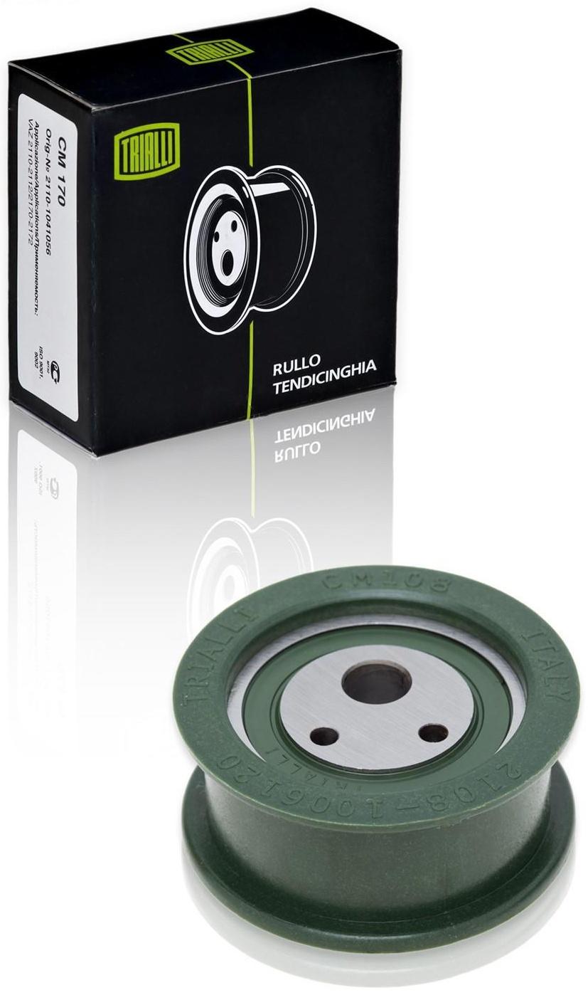 Ролик ГРМ натяжной ВАЗ 2108 (нового образца) 21080-1006120-00, TRIALLI CM 108
