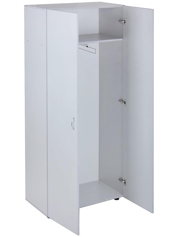 Шкаф для одежды, 800х420х1880, Светло серый