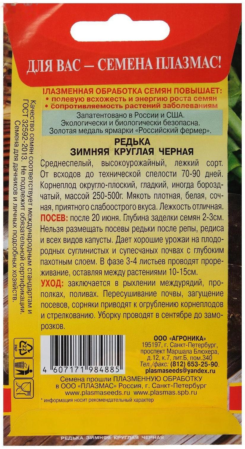 Семена Редька 