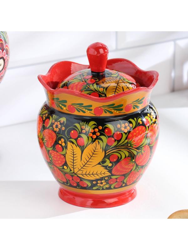 Поставок, 17×12 см, хохлома