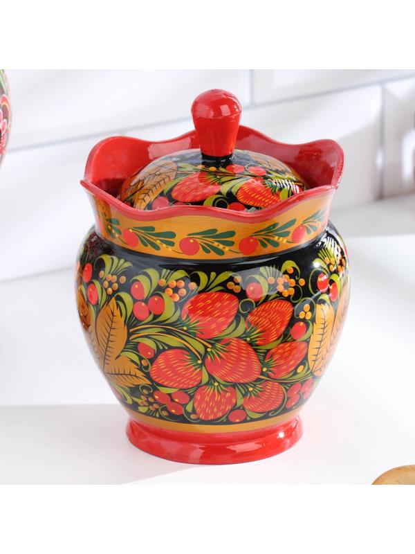 Поставок, 17×12 см, хохлома