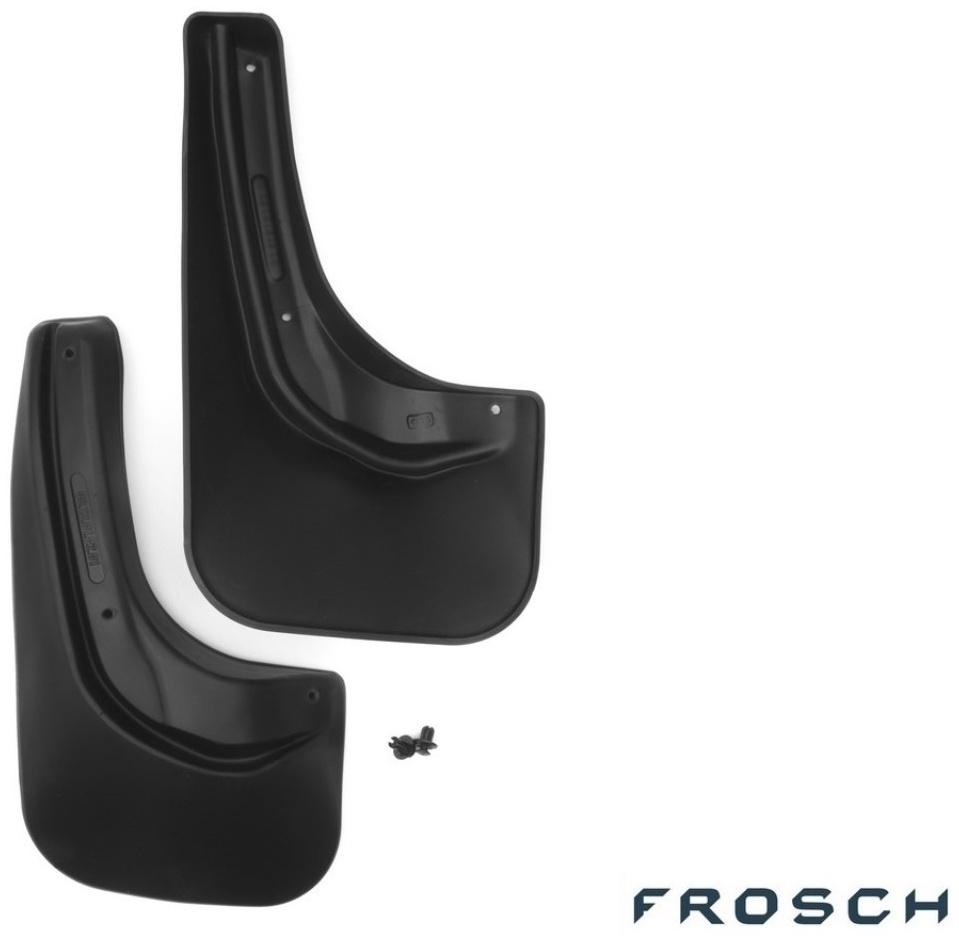 Брызговики задние Chevrolet Cruze, 08/2009-2012, 2 шт (полиуретан)