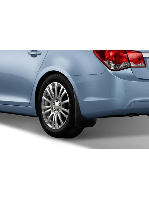 Брызговики задние Chevrolet Cruze, 08/2009-2012, 2 шт (полиуретан)