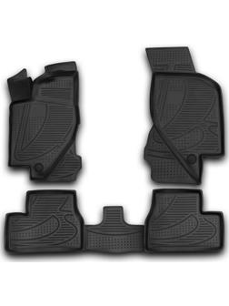Коврики 3D в салон LADA Granta, 2011-, 4 шт. (полиуретан)