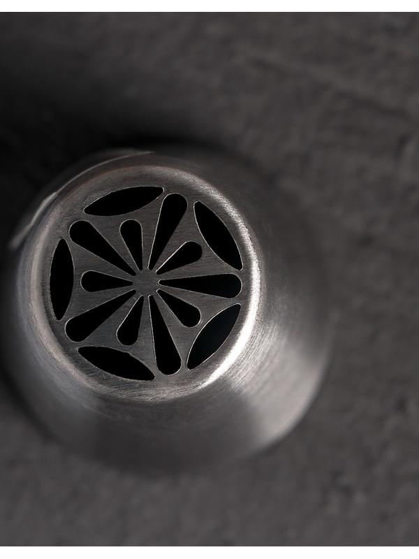 Насадка кондитерская «Тюльпан летний», d=3,7 см, выход 2 см, нержавеющая сталь