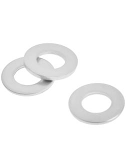 Шайба ТУНДРА krep, плоская, DIN125, оцинкованная, М8, 5 кг