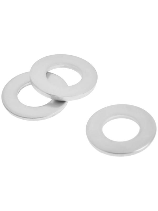 Шайба ТУНДРА krep, плоская, DIN125, оцинкованная, М8, 5 кг