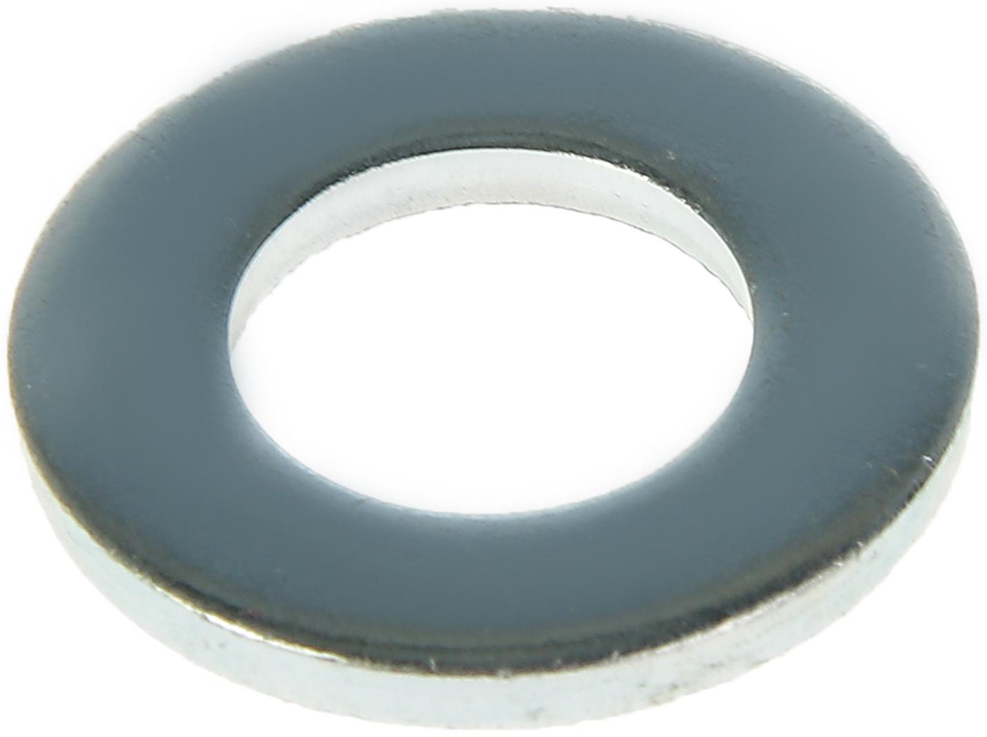 Шайба ТУНДРА krep, плоская, DIN125, оцинкованная, М10, 5 кг