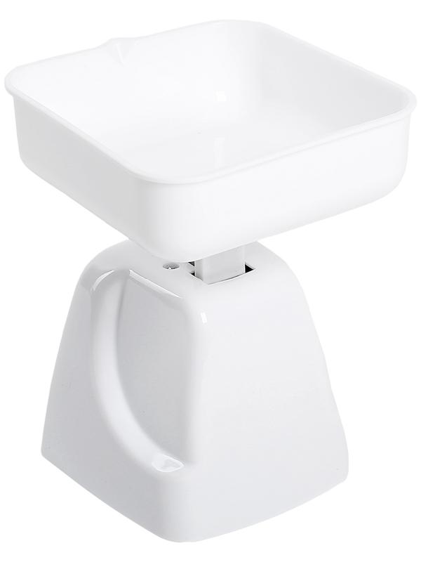 Весы кухонные ENERGY EN-406МК, механические, до 5 кг, белые