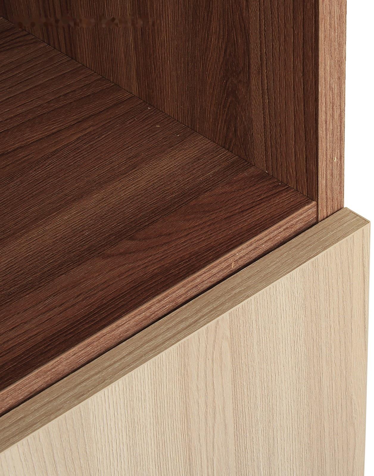 Шкаф для документов 2-х дверный, 800х420х1900, Ясень шимо светлый/темный