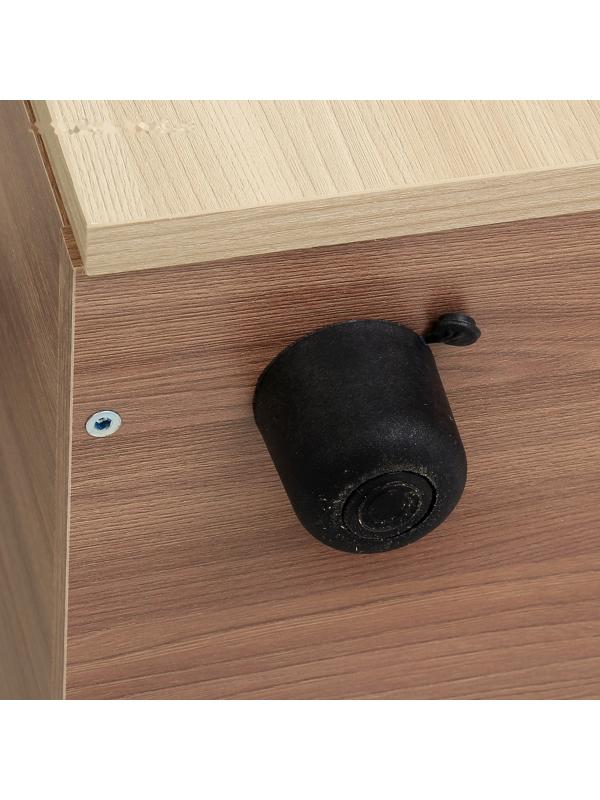 Шкаф для документов 2-х дверный, 800х420х1900, Ясень шимо светлый/темный