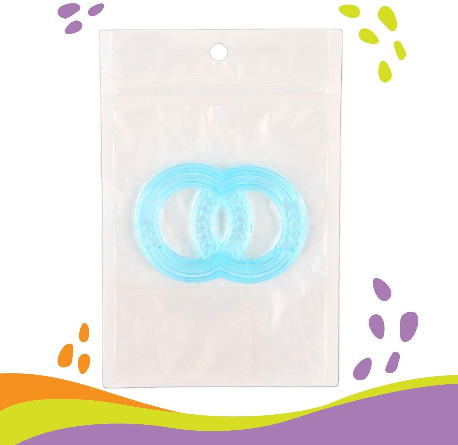 Прорезыватель силиконовый «Восьмёрка», цвет МИКС