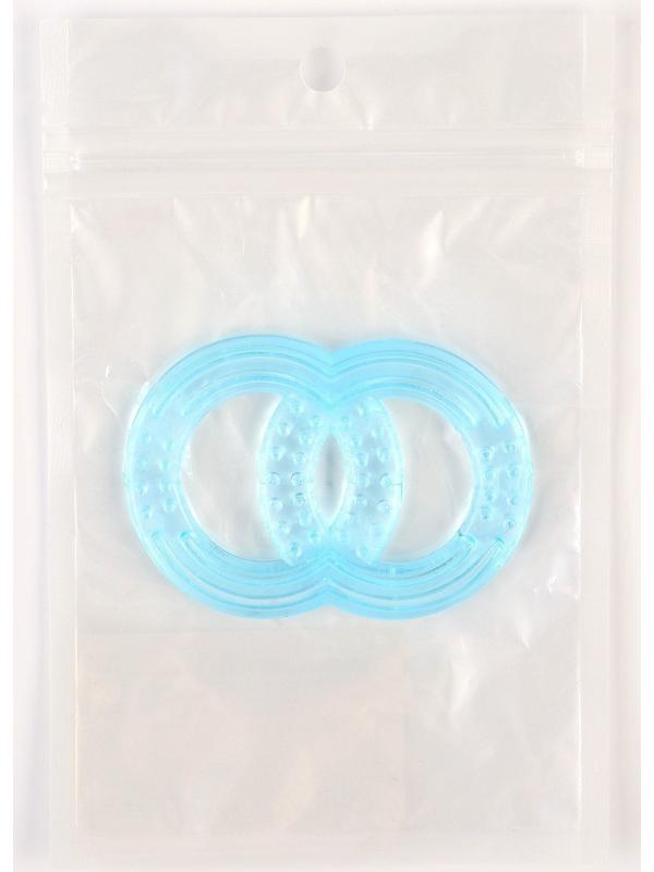 Прорезыватель силиконовый «Восьмёрка», цвет МИКС