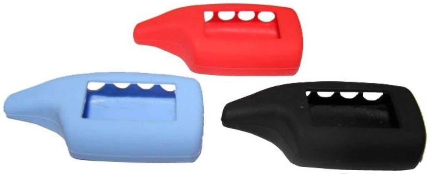 Чехол брелка, силиконовый Tomahawk TZ 9010, 9020, 9030 оранжевый