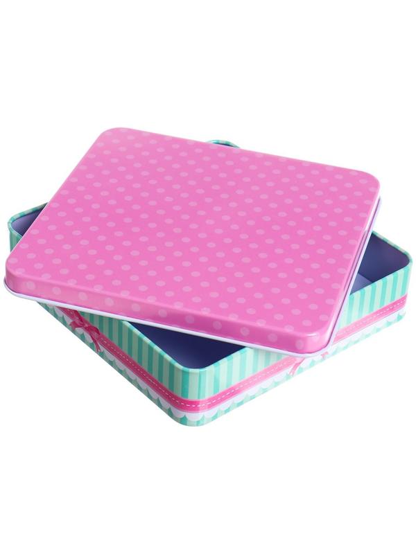 Алмазная мозаика на шкатулке «Котик», 14х14 см