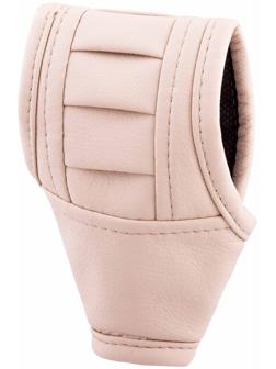 Чехол АКПП Skyway, кожзаменитель, круглый, слоновая кость, S06201005