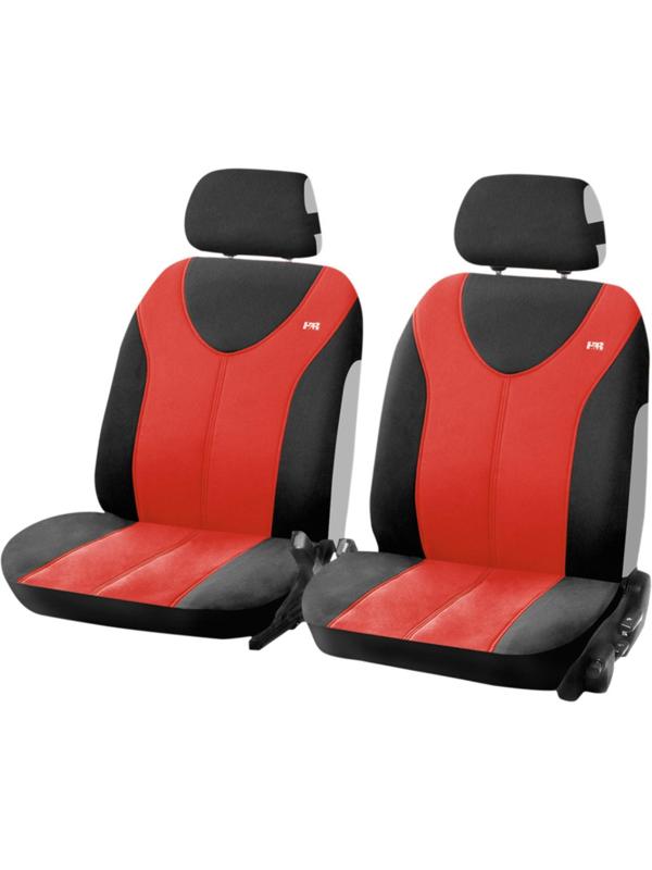 Авточехлы TROPHY FRONT, на передние кресла, красный, трикотаж