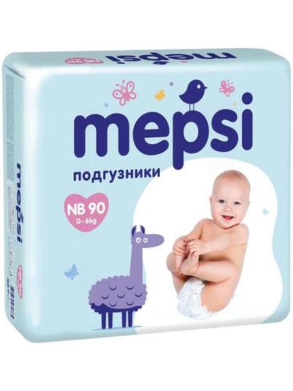 Подгузники Mepsi NB (0-6кг), 90 шт