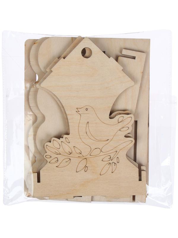 Кормушка для птиц «Птичка на ветке», 19 × 21 × 21 см