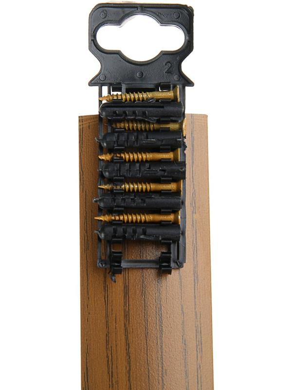 Порог одноуровневый, орех, 40*900 мм