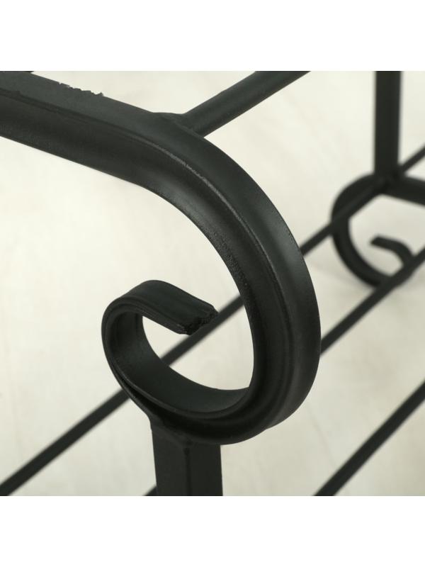 Обувница 2-х ярусная с сиденьем «Новый Стандарт», 90×32×40 см, цвет МИКС