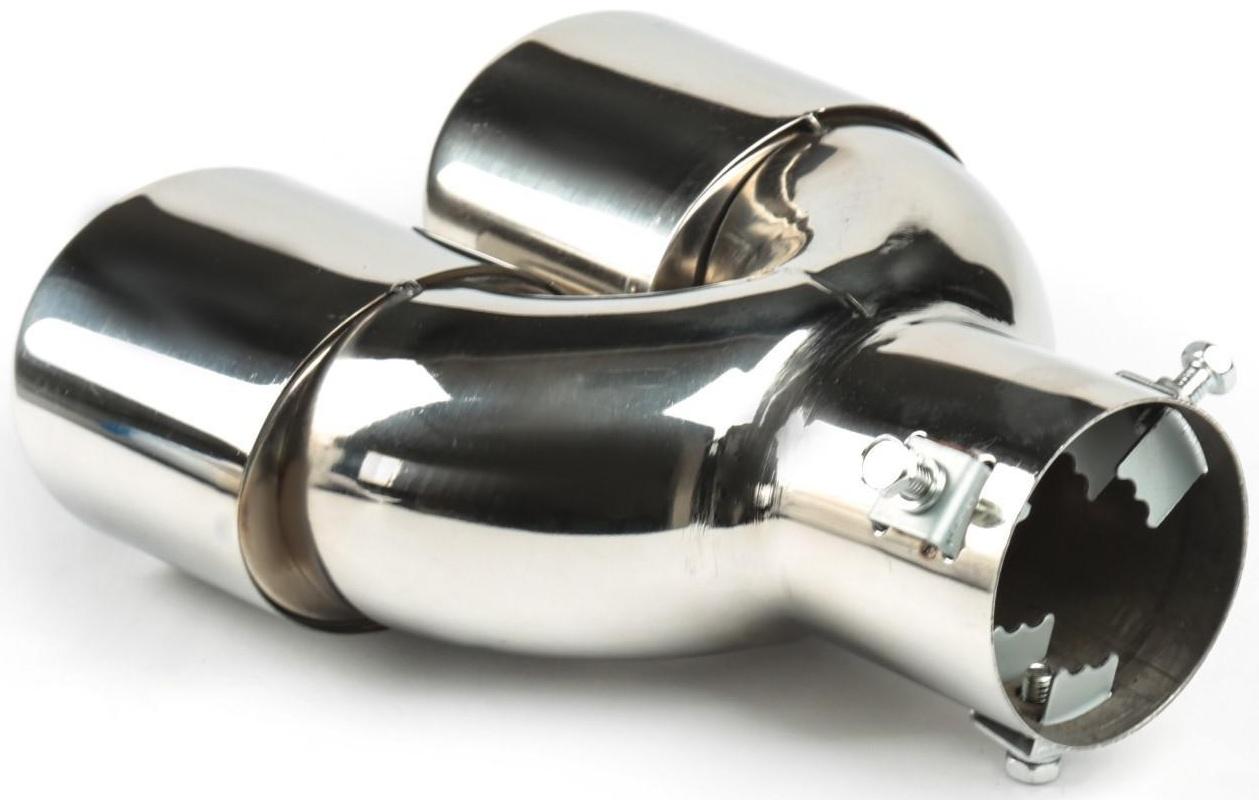 Насадка на глушитель, 200×190×65 мм, посадочный d 60 мм