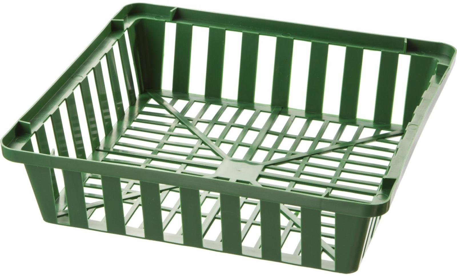 Корзина для посадки луковичных, квадратная, 29 × 29 × 7 см, GRINDA