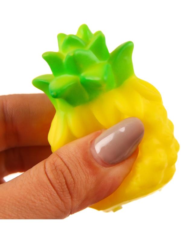 Набор игрушек для ванны «Овощи-Фрукты», с пищалкой, 6 шт, виды МИКС