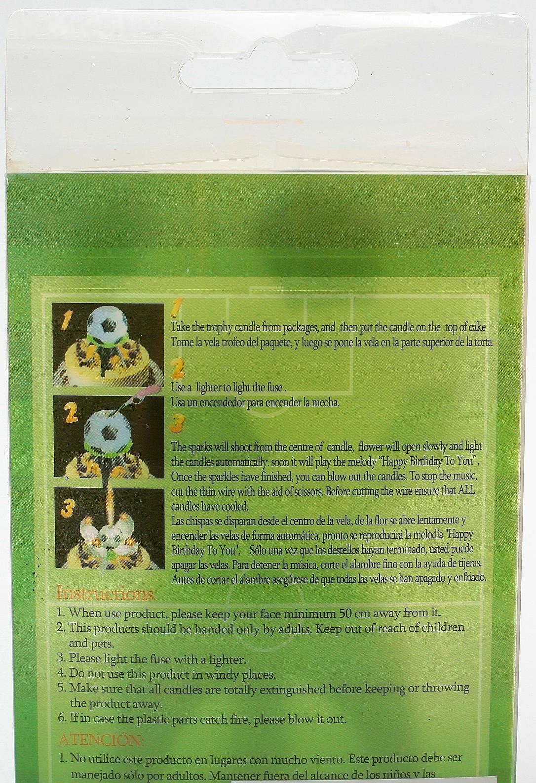 Свеча для торта музыкальная 