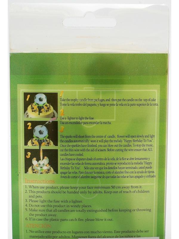 Свеча для торта музыкальная 