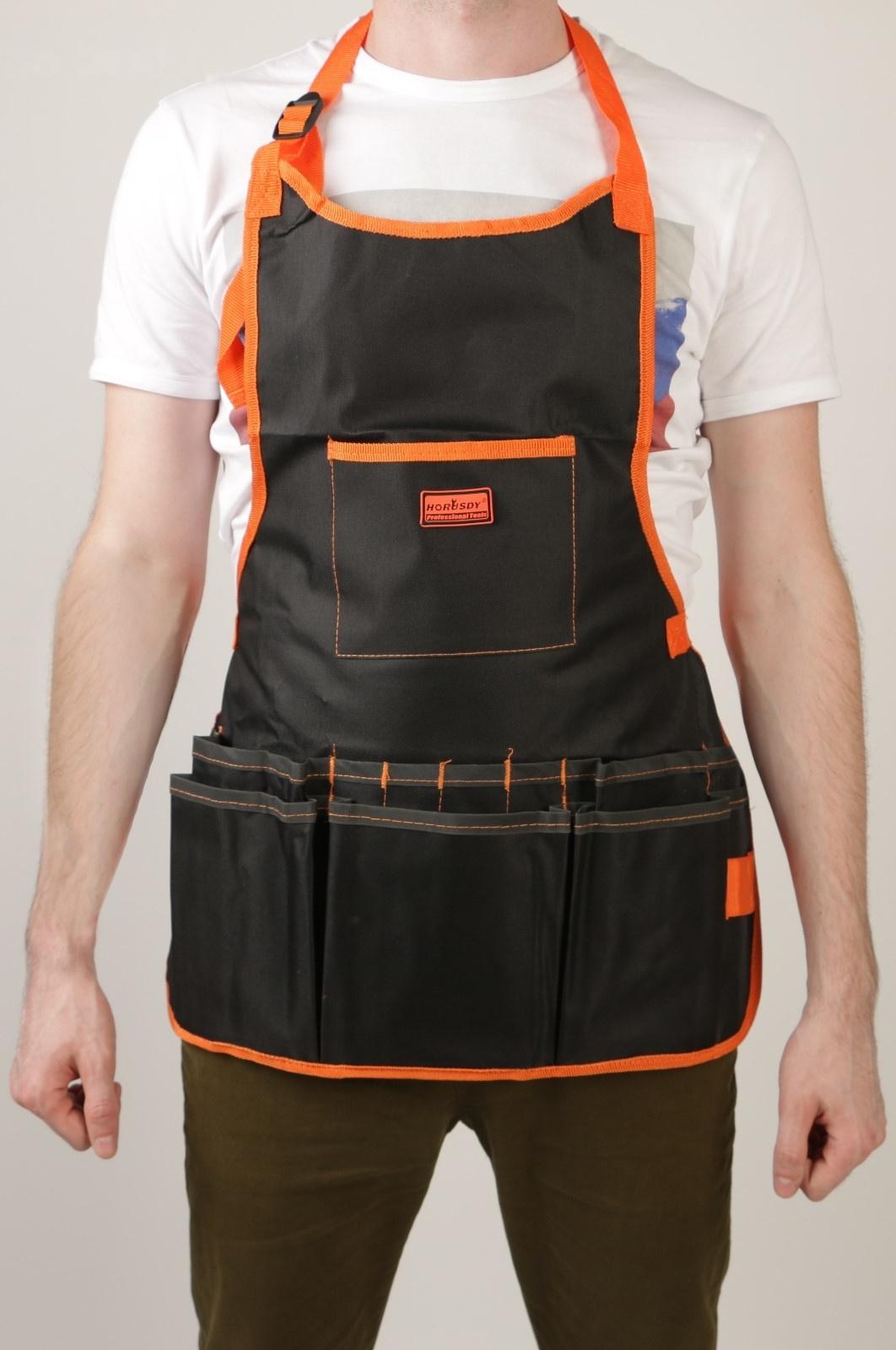 Фартук садовый, 16 карманов для инструмента