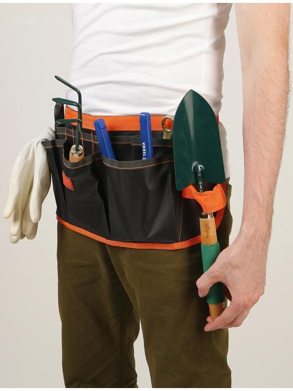 Поясная сумка для садового инструмента, 13 карманов