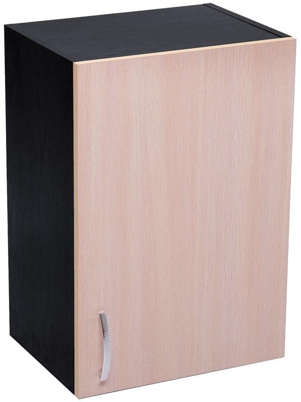 Шкаф навесной «Тоника», 400 × 570 × 300 мм, цвет венге / дуб молочный