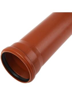 Труба канализационная FLEXTRON, наружная, d=160 мм, толщина 4.2 мм, 2000 мм