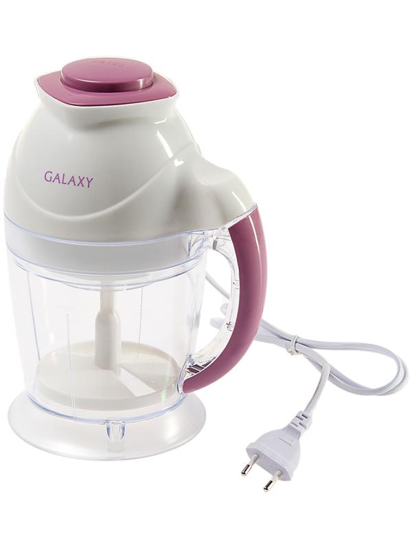 Измельчитель Galaxy GL 2353, пластик, 300 Вт, 1 л, белый