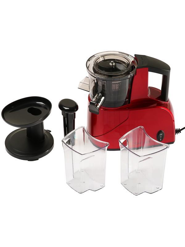 Соковыжималка Galaxy GL 0800, 200 Вт, 0.92 л, реверс, красная