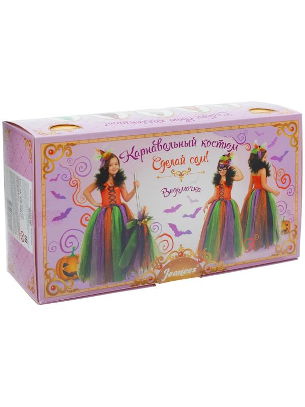 Карнавальный костюм «Ведьмочка», сделай сам, корсет, ленты, брошки, аксессуары