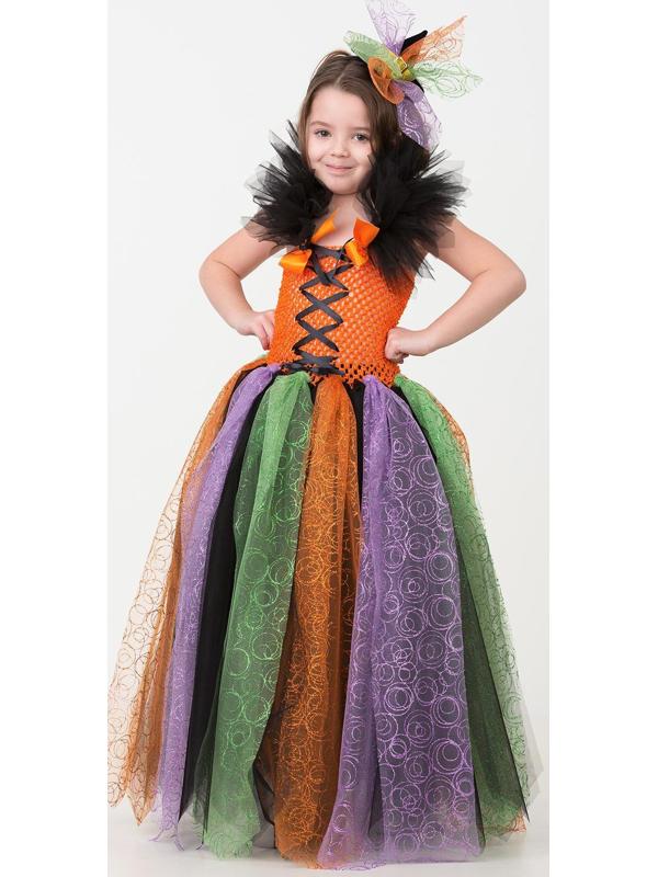 Карнавальный костюм «Ведьмочка», сделай сам, корсет, ленты, брошки, аксессуары