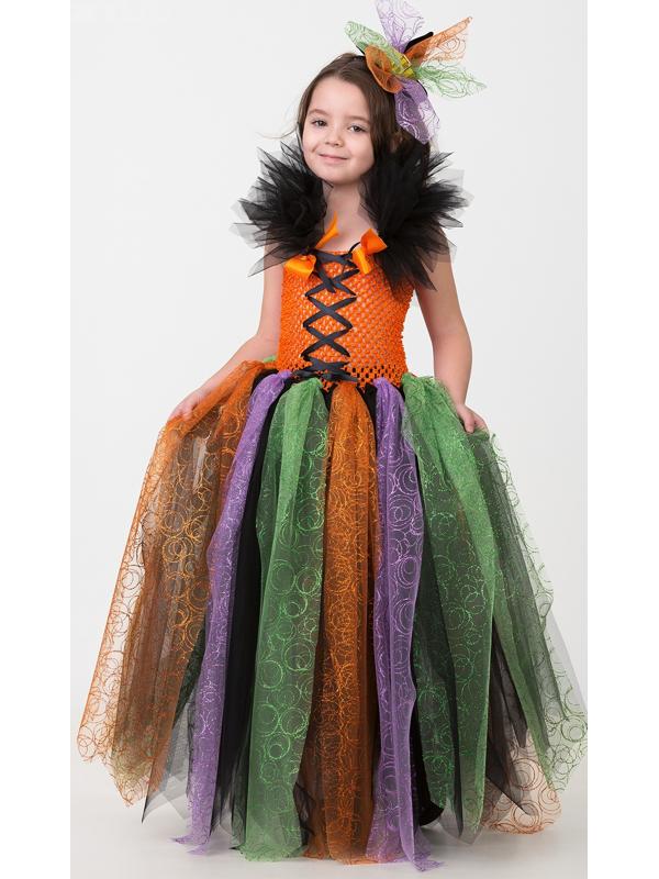 Карнавальный костюм «Ведьмочка», сделай сам, корсет, ленты, брошки, аксессуары