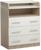 Комод КП-3   3ящ. 1000х800х440(730), Ясень шимо светлый/Белый