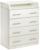 Комод КП-4, 4 ящика, 1000х800х440(730), Белый