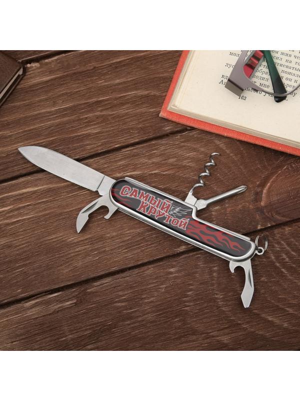 Набор «Настоящий мужик», нож мультитул, стопки 30 мл, 2 шт.