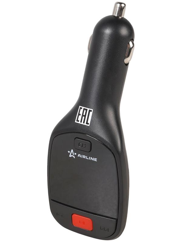 FM - трансмиттер Airline, LCD, USB. MicroSD. ПДУ AFM-L-01