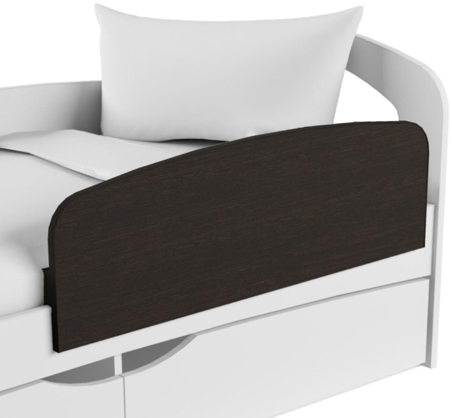 Бортик для кровати съемный Твист-1, 900х50х300, Венге