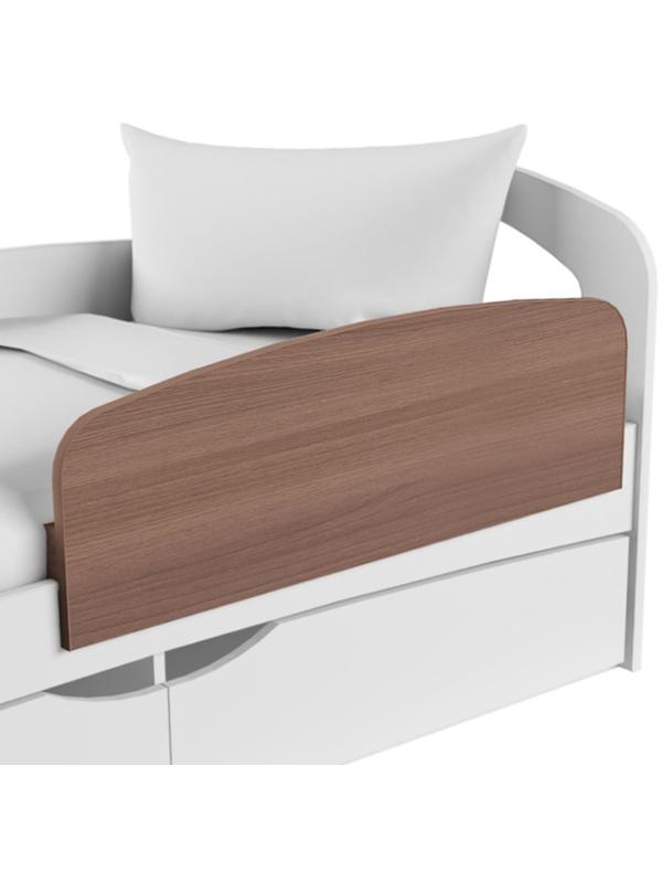 Бортик для кровати съемный Твист-1, 900х50х300, Ясень шимо темный