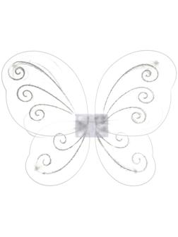 Карнавальные крылья «Перелёт», цвет белый